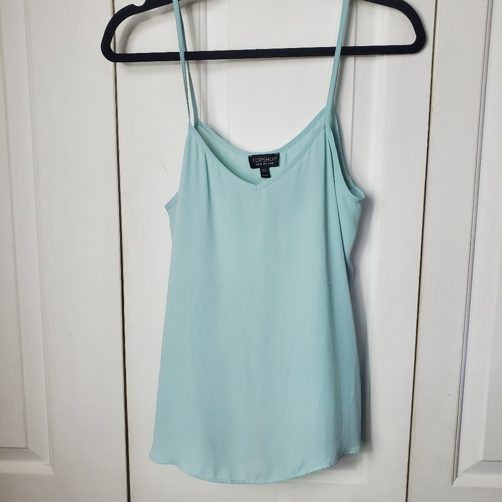 TopShop Light Blue Tank Top